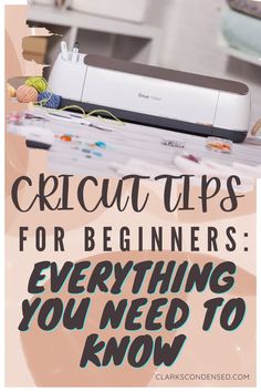 cricut tips for beginners everything you need to know