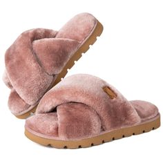 PRICES MAY VARY. FASHION & ATTRACTIVE: Soft premium 10mm fleece upper with cross band design makes a pair of comfy, chic and beautiful women's fuzzy slip on slippers, perfect performance for moving moisture away from your skin quickly 20mm EVA OUTSOLE: Durable waterproof rubber soles make these ladies home slippers great for bedroom and outdoor use. Anti-skid texture in the bottom and no-slip fluffy lining give you safe and secure footing when you step outside without switching shoes FANCY CROSS Cheap Pink Slippers With Cushioned Footbed, Cheap Non-slip Open Toe Slippers, Cheap Pink Platform Slippers For Spring, Cheap Pink Slippers With Round Toe, Cheap Pink Closed Toe Slippers, Trendy Spring Slippers At Affordable Prices, Foam Ball Slippers, Foam House, Beautiful Slippers