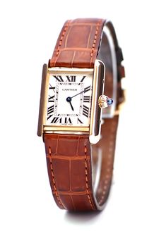 I do have a big birthday approaching.... Cartier Tank Watch, Cartier Panthere, Watches Unique, Stylish Watches