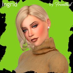 Fronthal: Ingrid • Sims 4 Downloads Sims 4 Cc Finds, Cc Finds, Sims 4 Custom Content