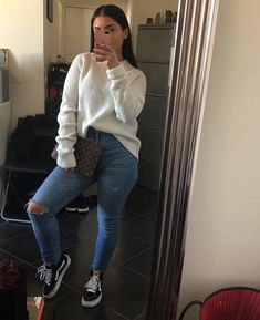 Winter Fashion Outfits Casual, Look Retro, Causal Outfits, Fitness Ideas, Causual Outfits, Getting Fit, Looks Chic, Cute Simple Outfits, Fall Fashion Outfits