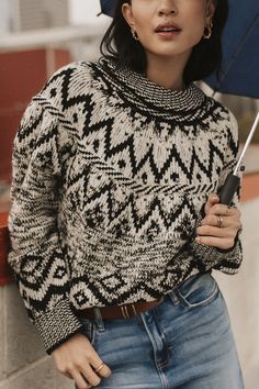 Anahi Knit Sweater | böhme Knitwear Trends, Pretty Sweaters, Get Rid Of Acne, Rid Of Acne, Chic Fall Outfits, Fashion Cover, Sweater Trends, Latest Fashion Design, Stylish Sweaters