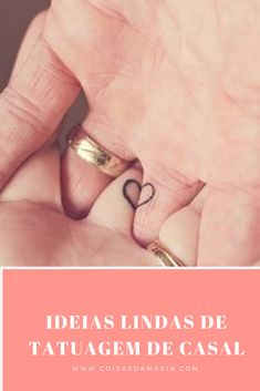 two hands holding each other with the words idea's lindas de taugem dec