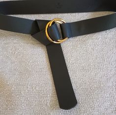 56in , Hip Belt Not Going To Drop Price On This.....I'll Enjoy It Double Ring Belt, Big Buckle Belt, Leather Wrap Belt, B Low The Belt, Casual Rings, Ring Belt, Luxury Belts, Belt Gold, Hip Belt