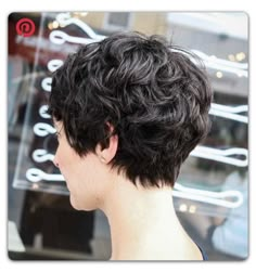 Short Thick Wavy Hair, Short Wavy Haircuts, Curly Pixie Hairstyles, Curly Pixie Haircuts, Wavy Pixie, Thick Wavy Hair, Short Shag Hairstyles, Bob Hairstyles For Thick, Thick Curly Hair