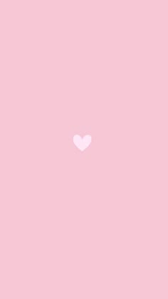 a pink background with a white heart in the center and two smaller hearts at the bottom