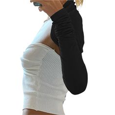 Shrug Crop Top for Women Aesthetic Black Long Sleeve Cardigan T Shirt Y2k Grunge Clothes Basic Party Streetwear White Y2k Style Tops For Club, Y2k Long Sleeve Crop Top For Party, Y2k Long Sleeve Tops For Night Out, Y2k Style Long Sleeve Tops For Night Out, Y2k Fitted Crop Top For Winter, Y2k High Stretch Tops For Fall, Y2k High Stretch Fall Tops, High Stretch Y2k Tops For Fall, High Stretch Y2k Tops For Club