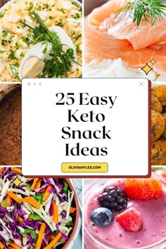 25 easy keto snack ideas