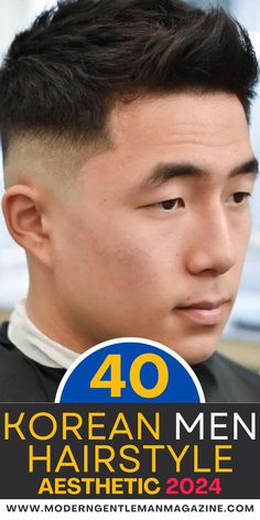 Explore 40 trendy Korean men's hairstyles for a fresh and stylish look! From sleek undercuts to textured waves, these hairstyle ideas will inspire your next grooming session. Elevate your look with these popular and fashionable Korean hair trends. #KoreanHairstyles #MensHaircuts #TrendyStyles