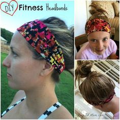 Knitting Headband, Stay Fit Mom, Diy Fitness, Diy Workout, Workout Headband, Yoga Headband, Mom Diy