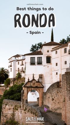 the best things to do in ronda spain