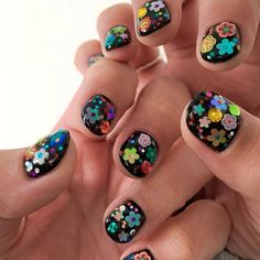 Kitsch Nails, Really Cute Nails, Color Nails, Fire Nails, Dope Nails, Nail Polishes