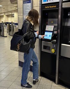 Camille Charriere Style, Camille Charriere, Fashion People, Adidas Samba, New Wardrobe, Street Style Women, Denim Fashion, Classy Outfits, Ysl Bag