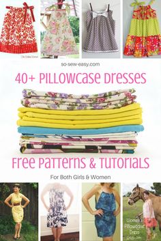 So what are pillowcase dresses anyway? A pillowcase dress is quite simply a dress made from the fabric found in a pillow case (or two..). Pillow Case Dress Pattern Free, Simple Pillowcase, Pillow Case Dresses, Pillowcase Sewing, Pillowcase Dress Pattern, Pillow Case Dress, Dresses Patterns, Robe Diy, Pillowcase Dresses