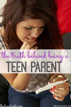 the truth behind being a teen parent is that she doesn't know what to do