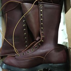 Brand New Red Dawg Caulk Boot Size 9 1/2 (Fit Like A 10 1/2) Logging Boots Bought These And No Longer Need $400.00 Superhero Boots, Logging Boots, Moccasin Boots, Boot Brands, Men's Shoes, Shoe Boots, Man Shop, Brand New, Boots