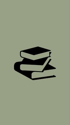 three books stacked on top of each other in black and green colors, with the text reading