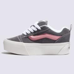 VANS FW23 Lollipop Knu Stack Collection KNU STACK Style : VN000CP6GRY Color : Lollipop Grey Composition : Suede, Canvas SIZING US Men US Women UK EU CM 4 5.5 3 35 22 4.5 6 3.5 36 22.5 5 6.5 4 36.5 23 5.5 7 4.5 37 23.5 6 7.5 5 38 24 6.5 8 5.5 38.5 24.5 7 8.5 6 39 25 7.5 9 6.5 40 25.5 8 9.5 7 40.5 26 8.5 10 7.5 41 26.5 9 10.5 8 42 27 9.5 11 8.5 42.5 27.5 10 11.5 9 43 28 10.5 12 9.5 44 28.5 11 12.5 10 44.5 29 SHIPPING All orders will be shipped via USPS/DHL/FedEx from South Korea. Standard Shipping to USA (USPS) : 10-20 business days Expedited Shipping to Worldwide (DHL) : 5-10 business days Expedited Shipping to Europe (FedEx) : 5-10 business days *Please note that Import duties, taxes, and charges are not included in the item price or shipping cost. RETURNS We accept returns and exchanges f Pink Low-top Sneakers With Chunky Platform, Pink Low-top Platform Sneakers, Girly Shoes Sneakers, Cute Pink Vans Sneakers, Dusty Pink Vans, Pink Lace-up Platform Sneakers For Streetwear, Platform Vans, Shoes 2023, Nike Fashion Shoes