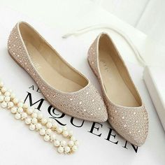 Wedding Shoes Ideas, Flat Wedding Shoes, Silver Wedding Shoes, Fun Wedding Shoes, Shoes Ideas