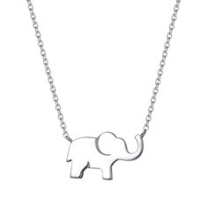 PRICES MAY VARY. [MATERIALS]: Made with yellow gold plated 925 sterling silver. Made to last a lifetime, strong and durable! All the metals we use are lead free, nickel free and hypoallergenic. [STYLE]: This elephant pendant symbolizes strength, honor, and stability. Minimalist design makes this necklace match all everyday essentials. [MEASUREMENTS]: Pendant Size: 17*10mm. Chain length: 40+2.5+2.5cm. Total weight: 3.05g. [PERFECT GIFT]: Jewelry is always perfect for any occasion: birthday gift, Family Pendant Necklace, Gold Heart Choker, Dainty Pendant Necklace, Gifts For Aunt, Lucky Elephant, Elephant Earrings, Compass Pendant, Elephant Bracelet, Opal Pendant Necklace