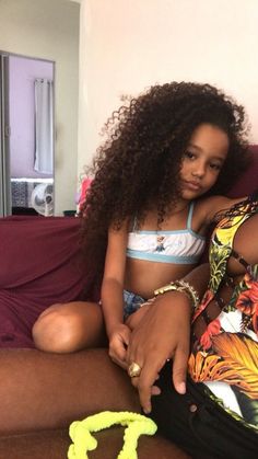 Mix Baby Girl, Pretty Swimsuits, Kids Curly Hairstyles, Cute Mixed Babies, Beautiful Black Babies, Mixed Kids, Black Natural Hairstyles