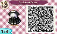 the animal crossing qr code for kawai skeleta is shown in this screenshot