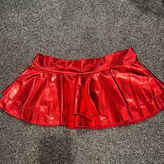 This Skirt Is An Xl But Fits More Like A Med/Large. Super Fun And Cute. It’s Just Didn’t Fit Me. Cheerleading Skirt, Cheerleader Skirt, Cheerleading, Lady In Red, Womens Skirt, Skirt, Red, Women Shopping, Color