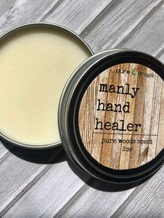 This all natural hand healer created for men. The thick, moisture enriched balm is perfect for overworked cracked hands. This also doubles as a beard balm. Two in one. Works great on feet too. Scented either in woods or fern scent. Using a combination of the most manly essential oils. Great gift for the manly man in your life. Choose from my already made labels featured in the attached pictures. If you see a label that you want and it differs from the first picture message me as to which one. Hand Salve, Cracked Hands, Funny Gifts For Women, Mens Valentines Gifts, Diy Body Scrub, Stocking Stuffers For Men, Earthy Scent, Just For Men, Beard Balm