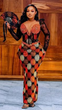 Cupped Corset Dress, Big Gown, Cupped Corset, Corset Couture, Long Sleeve Satin Dress, Outfit For Church, Kente Fashion, Spicy Fried Chicken, Couples Fashion