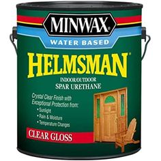 a gallon of water based helsman paint