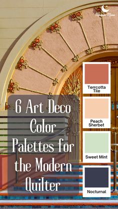 the color palettes for the modern quilter