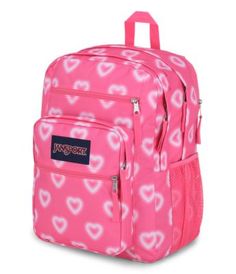 Go big with the Big Student backpack. Two large main compartments offer ample storage for your supplies, a dedicated laptop sleeve helps keep your electronics safe, and zippered utility pockets keep all of your gear organized. Big has never looked so cool. Jansport Pink Backpack, Jansport Backpacks Big Student, Backpack Jansport, Gear Organizer, Utility Pockets, Student Backpacks, Pink Backpack, Jansport Backpack, Laptop Sleeve