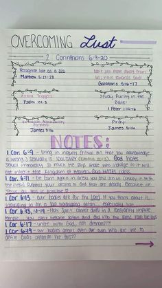 Lust In The Bible, Lust Bible Study, Christian Notes Ideas, How To Bible Journal, Bible Study Notebook Ideas, Bible Annotations Key, Bible Study Ideas For Teens, Church Notes Journal Ideas