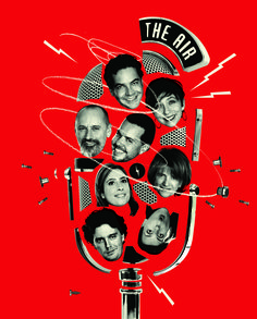 the movie poster for the film's 20th anniversary, with many faces on it