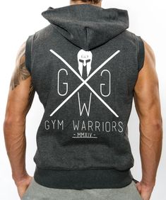 Sleeveless Gym Hoodie in gray | Gym generation – Gym Generation Outdoor Workouts, Freedom Of Movement, Intense Workout, Sleeveless Sweater, Casual Street Style