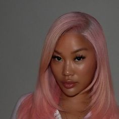 arrogant_tae123 🐐 on Instagram: "Laurennnnn💝 @lauren.luoo pretty n pink! Wig : @hautehairatl" Forever Young, Beauty Makeup, Hair Makeup, Wigs, Makeup, Beauty, Beauty Make Up, Make Up