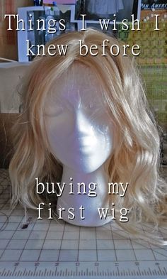 Wigs Real Hair, Best Real Hair Wigs, Best Synthetic Wigs, Where To Buy Wigs, Styling Wigs Ideas, How To Style A Wig, Synthetic Wig Hacks, How To Wear Wigs, How To Style Wigs