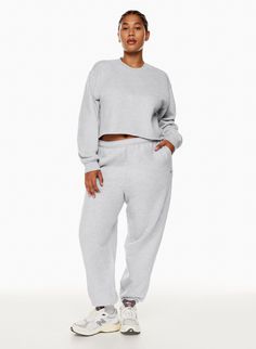 COZY FLEECE MEGA SWEATPANT | Aritzia Tna Sweatpants, Oversized Sweatpants, Denim Vans, Comfy Sweats, Comfy Sweatpants, Denim Short Dresses, Flare Top, Fleece Sweatpants, Christmas 2022