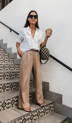 Daily Look Trendy Workwear, Business Casual Summer, Summer Work Outfits, Elegante Casual, Stylish Work Outfits, Business Casual Outfits