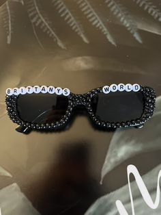 Custom made bedazzled square frame glasses for any event Birthday, bachelorette, sports event, concert, or just the everyday.  If you do not see a color listed that you want message me and I can probably make it happen. Decorated Sunglasses, Bridal Sunglasses, Party Survival Kit, Bachelorette Hangover Kit, Birthday Sunglasses, Bachelorette Sunglasses, Square Frame Glasses, Wedding Sunglasses, Personalized Sunglasses