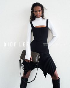 Asymmetrical Hem Dress, Dion Lee, Street Chic, Asymmetrical Hem, Fashion Poses, Hem Dress, Asymmetrical Dress, Runway Fashion, High Fashion