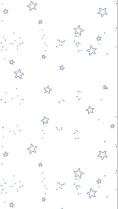 a white and blue background with stars on the bottom right corner, in different sizes