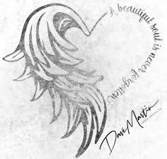 a drawing of a bird with the words dark matter written on it's side