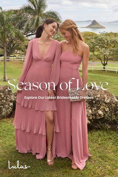 Shop the latest bridesmaid dress trends at Lulus! These stunning styles just hit our site and won't last long. Shop the season's latest fabrics, colors, & cuts. Bridesmaid Dress Trends, Latest Bridesmaid Dresses, Wedding Guest Looks, Girls Fashion Clothes, Trending Dresses, Girls Fashion, Fancy Dresses, Fashion Clothes, The Mind