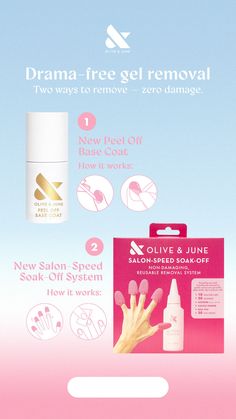 olive and june: introducing the gel mani system. Healthy Nails