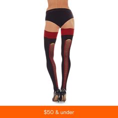 in stock Red Tight Thigh High Legwear, Red Tight Thigh-high Legwear, Red Stretch Thigh High Hosiery, Tight Red Bottoms For Night Out, Red Stretch Thigh-high Hosiery, Red Stretch Thigh High Legwear, Red Stretch Thigh-high Legwear, Fitted Red Thigh High Hosiery, Thigh High Stockings