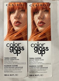 Cooper Hair Color Shampoo, Copper Hair Gloss, Copper Hair Dye Products, Ion 7rc Medium Copper Blonde, Bleach London Proper Copper, Bright Copper Hair, Hair Gloss, Bright Copper, Cool Blonde