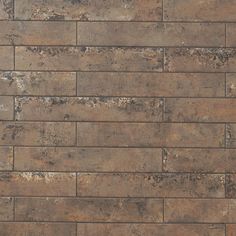 an old brick wall that has been painted brown and is being used as a background