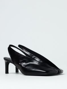 High Heel Shoes JIL SANDER Woman color Black Jil Sander Shoes, Shoes For Woman, Italian Fashion Designers, Shoes Woman, Black High Heels, Jil Sander, Heel Shoes, Italian Fashion, Woman Colour