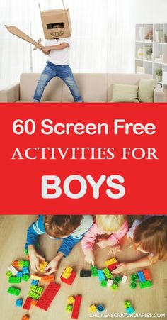 Easy Indoor Activities, Babysitting Activities, Rainy Day Activities For Kids, Fun Indoor Activities, Free Activities For Kids, Indoor Kids, Indoor Games For Kids, Activities For Boys